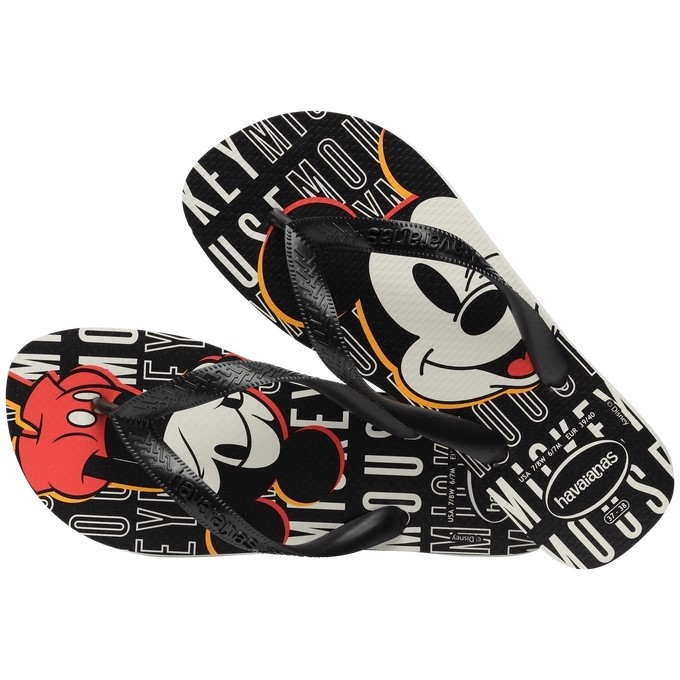 【HAVAIANAS】Top disney/黑米老鼠