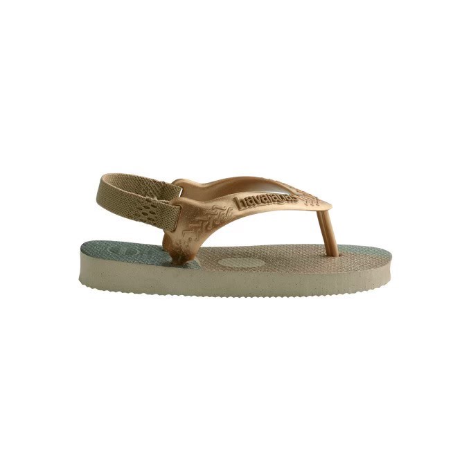 【HAVAIANAS】palette glow涼鞋/金