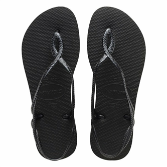 【HAVAIANAS】Luna 涼鞋/黑