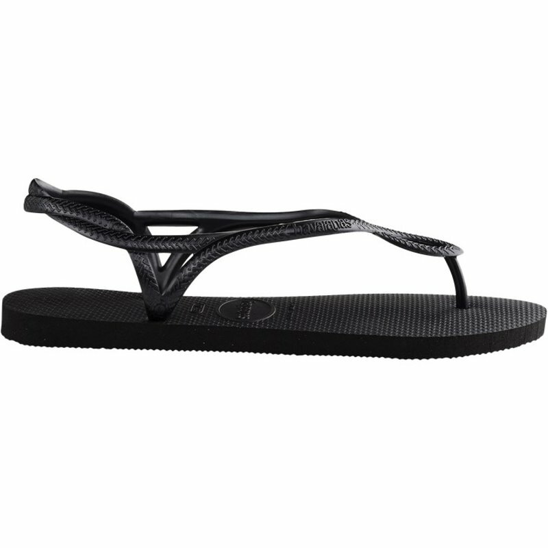 【HAVAIANAS】Luna 涼鞋/黑