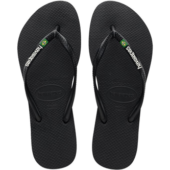 【HAVAIANAS】Slim brasil/黑