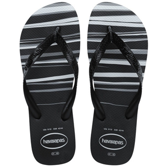 【HAVAIANAS】Top basic/條紋黑白