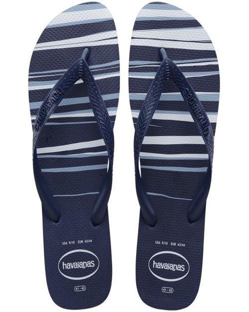 【HAVAIANAS】Top basic/條紋藍白