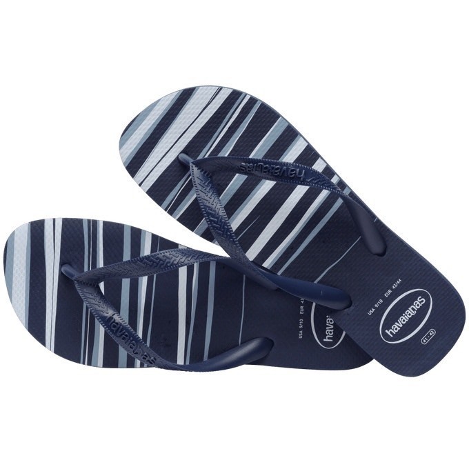 【HAVAIANAS】Top basic/條紋藍白