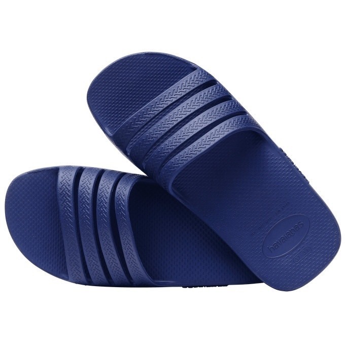 【HAVAIANAS】Slide Stradi拖鞋/藍