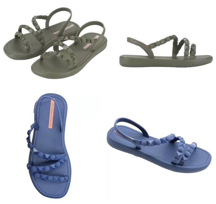 【Ipanema】Flatform 涼鞋/藍