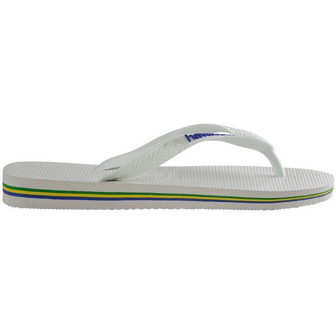 【HAVAIANAS】Brasil logo/白色夾心