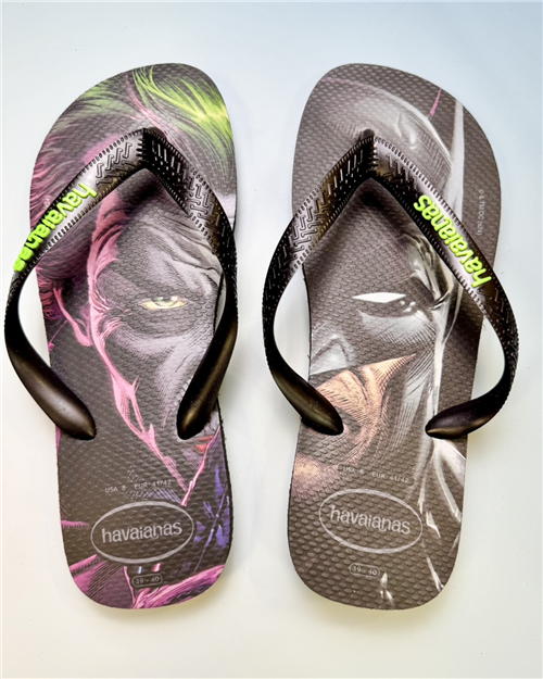 【HAVAIANAS】Top Heroes DC/小丑蝙蝠俠