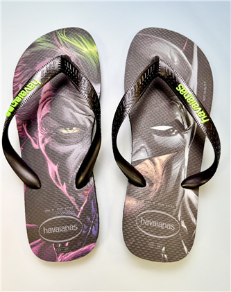 【HAVAIANAS】Top Heroes DC/小丑蝙蝠俠