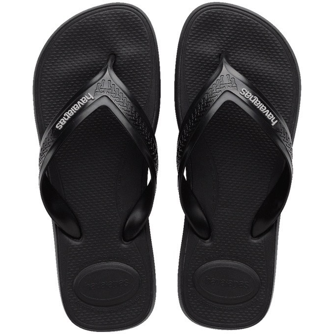 【HAVAIANAS】Top max comfort/氣墊黑