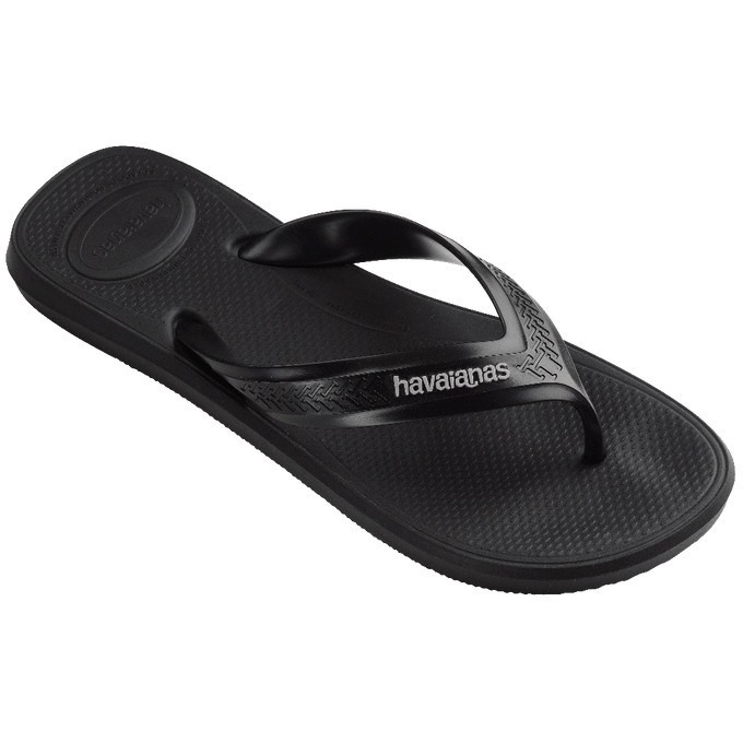【HAVAIANAS】Top max comfort/氣墊黑