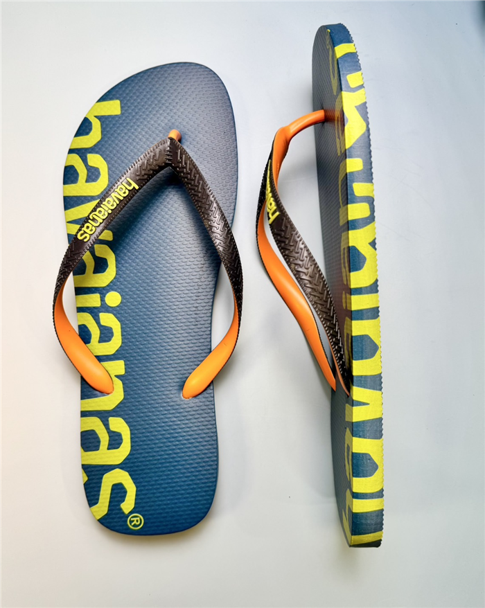 【HAVAIANAS】Logomania Hightech/土耳其藍 #大尺寸