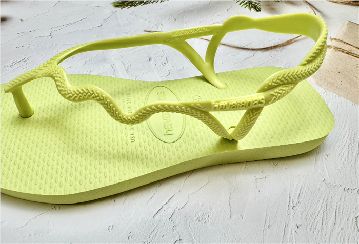 【HAVAIANAS】Soleil閃電涼鞋/萊姆綠