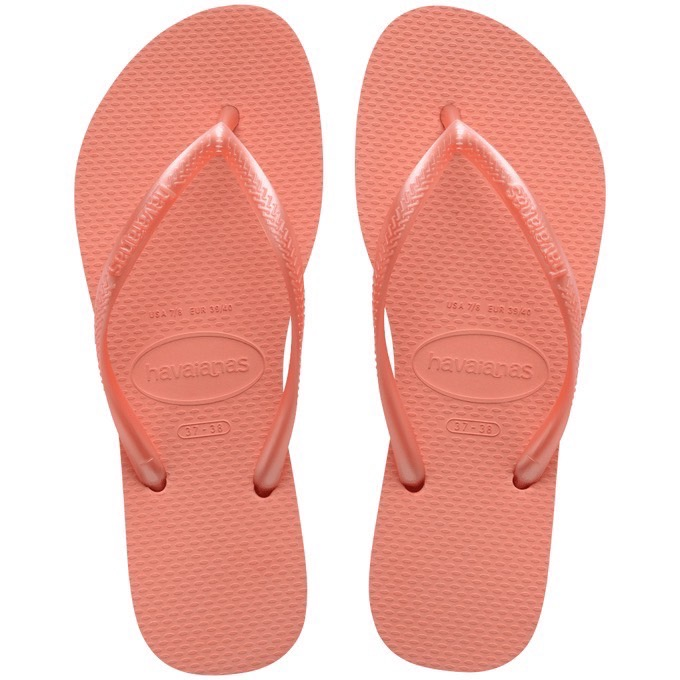 【HAVAIANAS】Slim/桃紅玫瑰