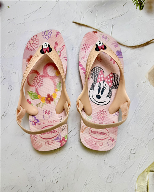 【HAVAIANAS】disney涼鞋/粉米妮