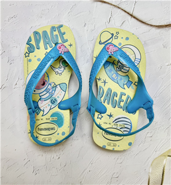 【HAVAIANAS】peppa pig涼鞋/綠