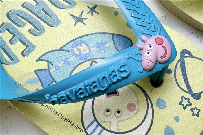 【HAVAIANAS】peppa pig涼鞋/綠