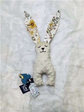 【質本嚴】波蘭品牌 La millou正品 Mr. bunny 安撫兔 23公分-奶茶波斯菊