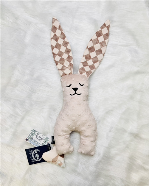 【質本嚴】波蘭品牌 La millou正品 Mr. bunny 安撫兔 23公分-粉起司格