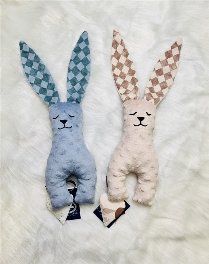 【質本嚴】波蘭品牌 La millou正品 Mr. bunny 安撫兔 23公分-粉起司格