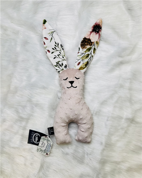 【質本嚴】波蘭品牌 La millou正品 Mr. bunny 安撫兔 23公分-藕色(無愛心吊牌)