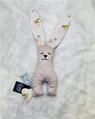 【質本嚴】波蘭品牌 La millou正品 Mr. bunny 安撫兔 23公分-粉動物