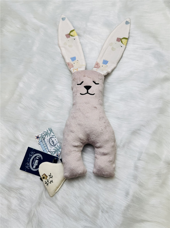 【質本嚴】波蘭品牌 La millou正品 Mr. bunny 安撫兔 23公分-粉動物