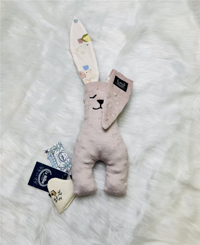 【質本嚴】波蘭品牌 La millou正品 Mr. bunny 安撫兔 23公分-粉動物