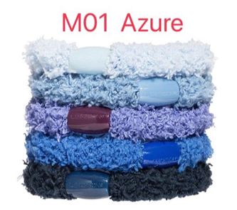 【質本嚴】美國正品L.Erickson 毛毛款髮圈 原裝5入/M01