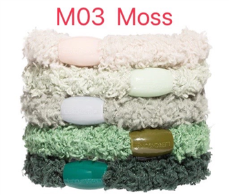 【質本嚴】美國正品L.Erickson 毛毛款髮圈 原裝5入/M03