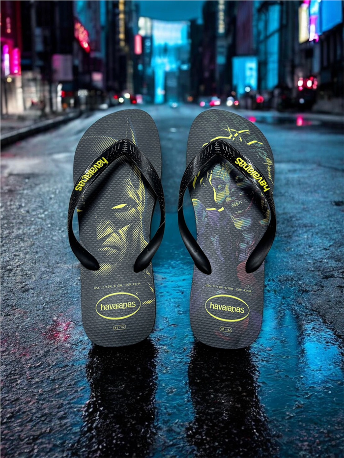 【HAVAIANAS】Top Heroes DC/小丑與蝙蝠俠暗夜對決聯名款