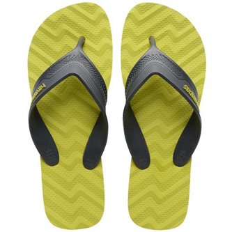 【HAVAIANAS】track waves/芥末黃