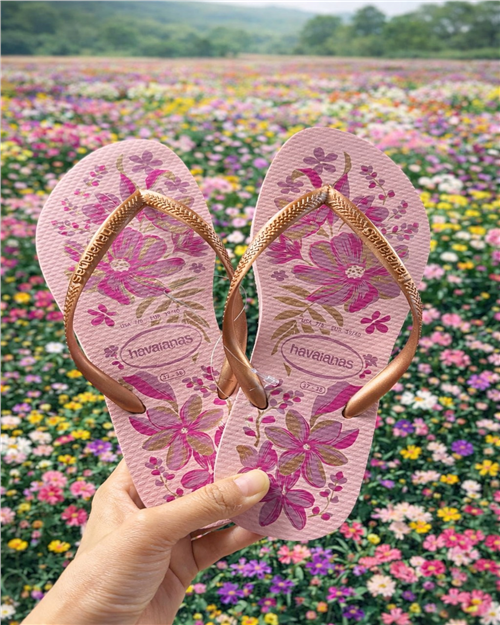 【HAVAIANAS】Slim Organic/非洲菊粉