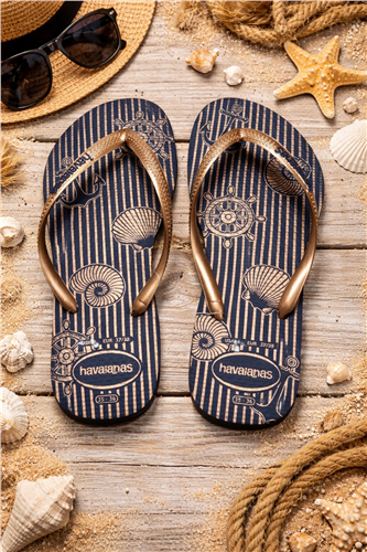 【HAVAIANAS】Slim nautical/海軍藍
