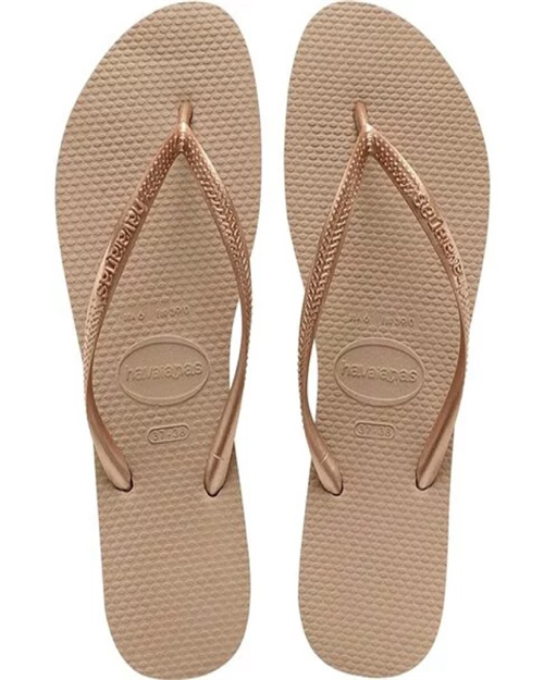 【HAVAIANAS】Slim/玫瑰金