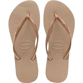 【HAVAIANAS】Slim/玫瑰金