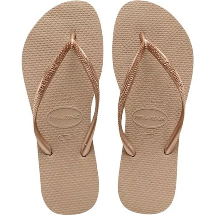 【HAVAIANAS】Slim/玫瑰金