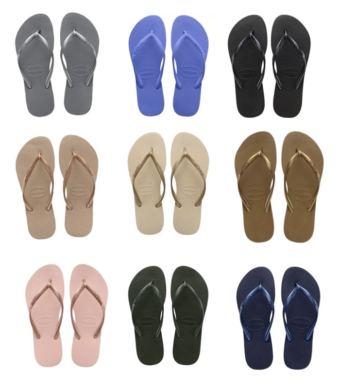 【HAVAIANAS】Slim/玫瑰金